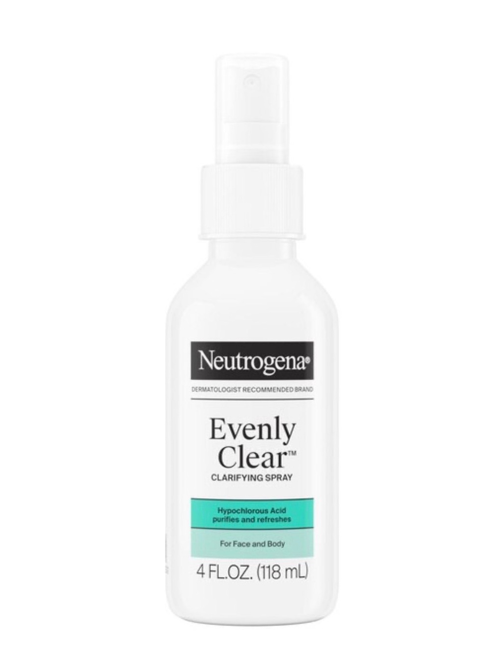Neutrogena Bundle | NEW Evenly Clear Clarifying Spray | Face & Body | Purifies 2